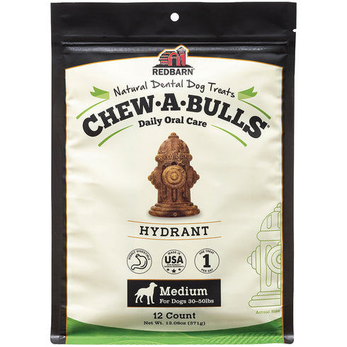 Redbarn Chew A Bulls Medium Hydrant Dog Treats - Poudre Pet and Feed Supply